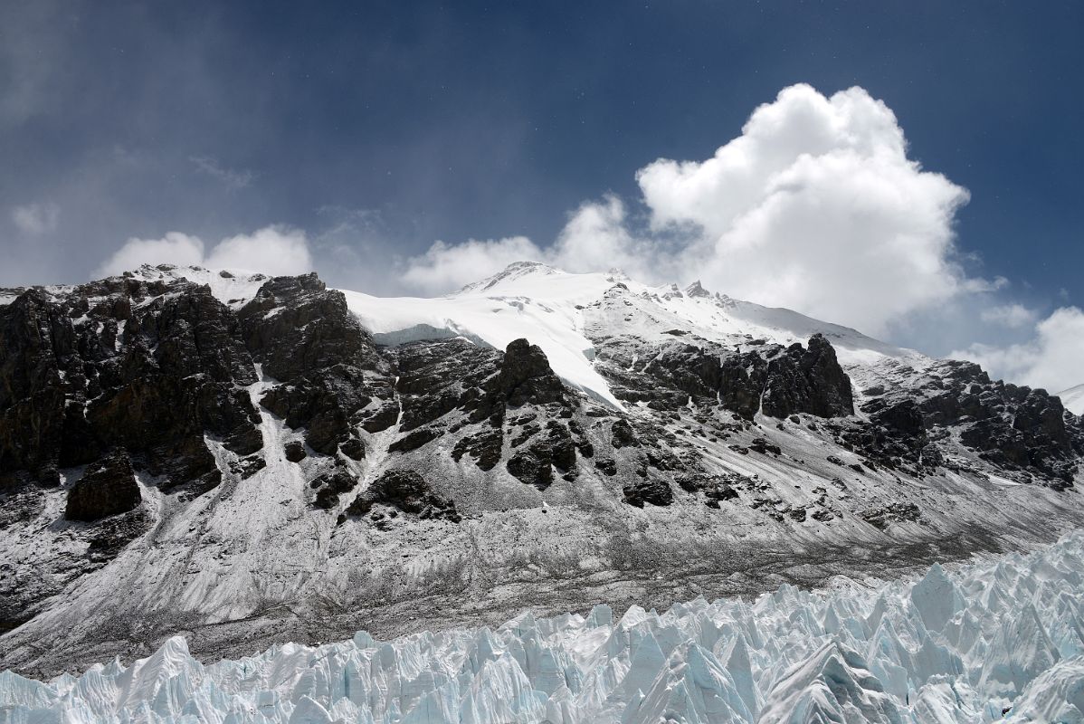 30 Xiangdong Peak Kharta Phu West On The Trek From Intermediate Camp To Mount Everest North Face Advanced Base Camp In Tibet